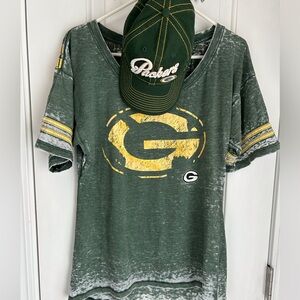 🏈 Packer Cap & Shirt